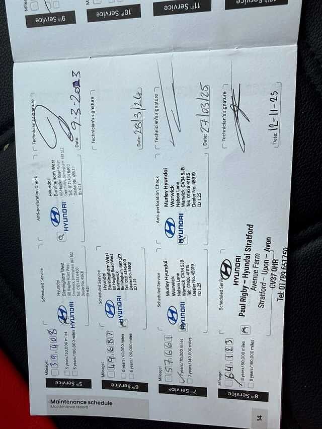 Hyundai i20 1.2 Premium Nav Hatchback 5dr Petrol Manual Euro 6 (s/s) (84 ps)